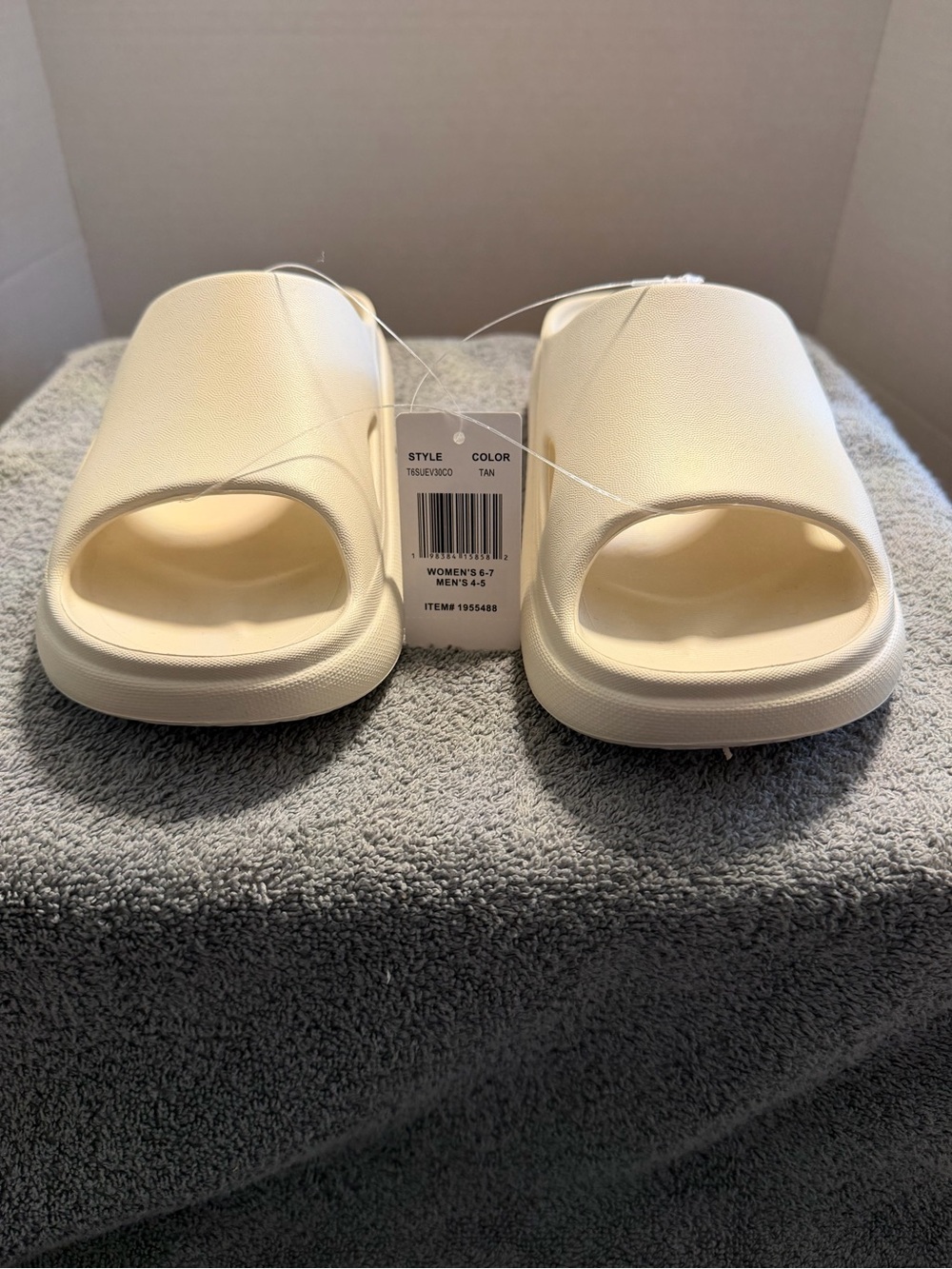 EVA Foam 32 Degrees Cool Cushion Slide Sandals Size Women 6-7 Men 4-5 NWT